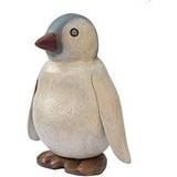 Dcuk Håndlavet Brugskunst Dcuk Painted Emperor Penguin Baby Dekorationsfigur 13cm