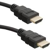 Qoltec HDMI-kabler - Sort Qoltec HDMI - HDMI 1.4 1.5m