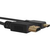 Qoltec HDMI-kabler Qoltec 50509 HDMI - Micro HDMI 1m