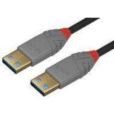 Lindy Rund - USB-kabel Kabler Lindy Anthra Line USB A-USB A 3.0 2m