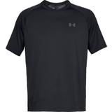 14 - Polyester Overdele Under Armour Tech 2.0 Short Sleeve T-shirt Men - Black/Graphite