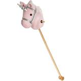 Tyggelegetøj Klassisk legetøj Teddykompaniet Stick Horse Unicorn 100cm