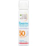 Garnier Hudpleje Garnier Ambre Solaire Sensitive Advanced Hydrating Face Sun Cream Mist SPF50 75ml