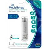 MediaRange USB Type-C Hukommelseskort & USB Stik MediaRange MR936 32GB USB 3.1 Type-A/Type-C