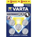 Varta Batterier - Knapcellebatterier Batterier & Opladere Varta CR2032 5-pack