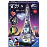 3D puslespil Ravensburger Disney Eiffel Tower 3D Puzzle Night Edition 216 Pieces