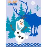 Blå - Frost Tekstiler Associated Weaver Disney Frost Olaf og Sven Tæppe 03 95x133cm
