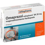 Ratiopharm Halsbrand - Mave & Tarm Håndkøbsmedicin Omeprazol SK 20mg 14 stk Kapsel