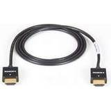 Black Box High Speed with Ethernet (4K) Kabler Black Box Slim-Line HDMI-HDMI 3m