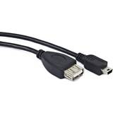 Gembird USB A - USB Mini-B OTG M-F 2.0 0.2m