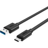 Unitek USB-kabel Kabler Unitek USB A-USB C 3.1 1m
