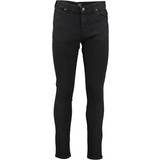 Lee 26 - Polyester Tøj Lee Malone Jeans - Black Rinse