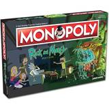 Kortspil - Slå og gå Brætspil USAopoly Monopoly: Ricky & Morty