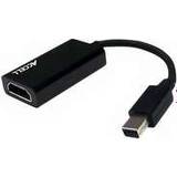 Accell HDMI Kabler Accell UltraAV HDMI 2.0-DisplayPort Mini 1.2 M-F Adapter