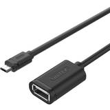 Unitek USB A-USB Micro-B 2.0 M-F 0.2m