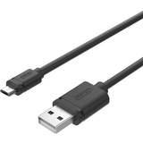 Unitek USB-kabel Kabler Unitek USB A-USB Micro-B 2.0 1.5m