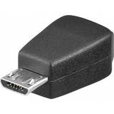 Goobay USB B micro Kabler Goobay USB Micro-B-USB Mini-B 2.0 M-F Adapter