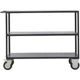 Jern Rulleborde House Doctor Shelving Unit with 4 Wheels Rullebord