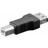USB B Kabler Goobay Hi-Speed USB A-USB B 2.0 M-F Adapter
