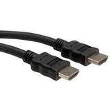 Roline HDMI-kabler - Hvid Roline High Speed with Ethernet (4K) HDMI-HDMI 7.5m