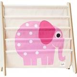 Grå - Træfiber Børneværelse 3 Sprouts Elephant Book Rack