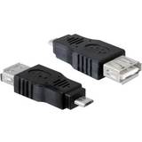 DeLock USB A-USB Micro B M-F 2.0 Adapter