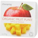 Clearspring Økologisk Frugtpuré Æble og Mango 200g
