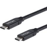 StarTech USB C-USB C - USB-kabel Kabler StarTech 5A PD USB C-USB C 2.0 3m
