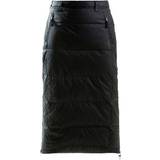 Dame - L Termonederdele Skhoop Alaska Long Down Skirt - Black