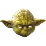 Grøn Ansigtsmasker Kostumer Bristol Yoda Card Mask