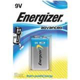 9V (6LR61) - Batterier - Kamerabatterier Batterier & Opladere Energizer Advanced 9V