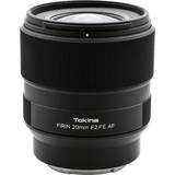 Tokina Sony E (NEX) Kameraobjektiver Tokina Firin 20mm F2 FE AF for Sony E