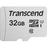 Transcend 32 GB Hukommelseskort & USB Stik Transcend 300S microSDHC Class 10 UHS-I U1 95/45MB/s 32GB +Adapter