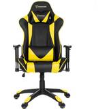Paracon Lumbalpude - Stål Gamer stole Paracon Knight Gaming Chair - Black/Yellow