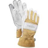 Gul - Skind Tøj Hestra Fält Guide Glove Unisex - Natural Yellow/Offwhite