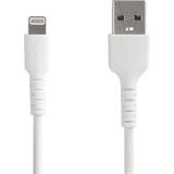 Rund - USB A-Lightning - USB-kabel Kabler StarTech USB A - Lighting 2.0 2m