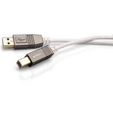 Argon Hvid Kabler Argon Red Edition USB A-USB B 2.0 1m