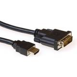 Ewent HDMI-kabler - Rund Ewent HDMI - DVI-D Single Link 2m