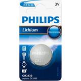 CR2430 - Litium Batterier & Opladere Philips CR2430