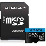 Adata Hukommelseskort & USB Stik Adata Premier microSDXC Class 10 UHS-I U1 V10 A1 100/25MB/s 256GB +Adapter