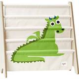 Animals - Grøn Opbevaring 3 Sprouts Dragon Book Rack