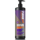 Proteiner - Reparerende Silvershampooer Fudge Clean Blonde Damage Rewind Violet Toning Shampoo 1000ml