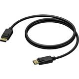 Procab DisplayPort-kabler - Han - Han Procab BSV150 DisplayPort - DisplayPort 1.5m
