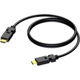 Procab HDMI-kabler - Han - Han Procab Swivel HDMI - HDMI 3m