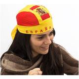 Hatte Kostumer på tilbud Th3 Party Spanish Flag Bandana Hat
