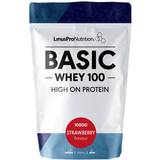 Pulver - Sodium Proteinpulver LinusPro Nutrition Basic Whey100 Strawberry 1kg