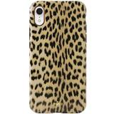 Puro Beige Mobiletuier Puro Leopard Cover (iPhone XR)