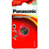 Panasonic Batterier - Knapcellebatterier Batterier & Opladere Panasonic CR1632 Compatible