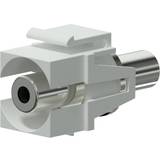 Procab Hvid Kabler Procab Keystone 3.5mm-3.5mm F-F Adapter