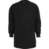 Urban Classics Viskose Overdele Urban Classics Tall Long Sleeve T-Shirt - Black